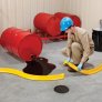 PIG PLR267-YW SPILLBLOCKER DIKE WITH LIQUID-PROOF SEAL