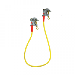SALISBURY GROUND SET, C/O #1895 CLAMPS A& 6' - 2/0 CU CABLE