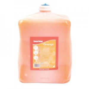 SWARFEGA® ORANGE HEAVY DUTY HAND CLEANER 4L CARTRIDGE WITH DISPENSER