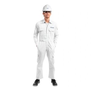 WEARITE COTTON STANDARD WHITE COVERALL SIZE