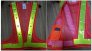 WORKGARD LED SAFETY VEST ORANGE WITH 16 LED BULBS & 2000 FT VISIBILITY