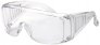 WORKSAFE® V-SPEX, Clear Frame Safety Glasses, Overspecs - OTG