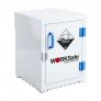 WORKSAFE WSK230040 POLYPROPYLENE ACID & CORROSIVE CABINET WITH LEAKPROOF SUMP, 4 GAL