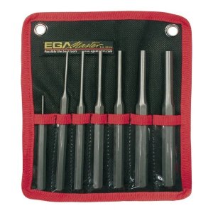 EGA MASTER 63763 7-PIECE HEXAGONAL PIN PUNCH SET