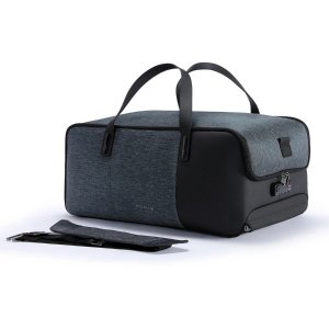 FLEXPACK GO 36L ANTI-THEFT DUFFLE BAG WITH TSA LOCK, COLLAPSIBLE DESIGN - DARK GREY