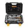 INGCO HKTS42441 44PCS SOCKET SET WITH CR-V STEEL & RATCHET WRENCHES