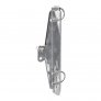 MILLER SOLL VI-GO UNIVERSAL RUNG BRACKET S/S, FOR RUNGS 27-38MM
