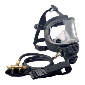SCOTT PROMASK COMBI, BLACK, COMPRESSED AIR-LINE FULL FACE MASK, 5512781