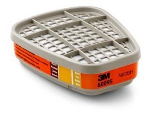 3M™ Mercury Vapor/Chlorine/Sulfur Dioxide Gas Cartridge 6009S