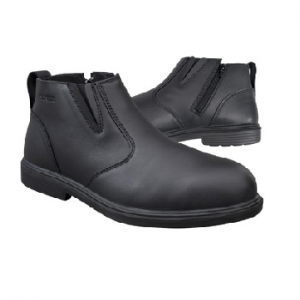 Style 38-265 Black Zip Side Executive Boot
