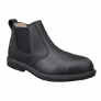 Style 38-265 Black Zip Side Executive Boot