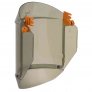 12 Cal Arc Flash Face Shield w/ Safety Helmet Adapters