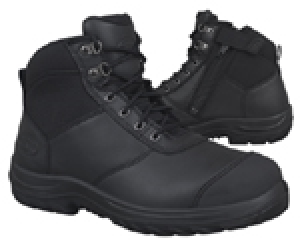 Style 34-660 Black Zip Sided Ankle Boot