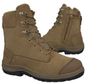 Style 34-674 Wheat Zip Sided Boot Ankle
