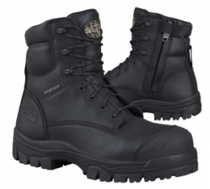 Style 45-645Z 150mm (6”) Black Zip Sided Boot