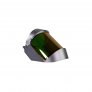 High Heat Face Shield Crown and Window Green Gold