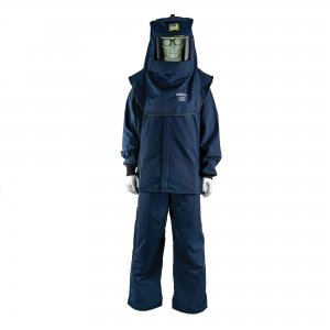 LAN 12 Cal Arc Flash Suit Set w/ Light and Vent