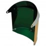 Replacement Dark Green Gold Heat Reflective Face Shields