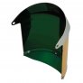Replacement Dark Green Gold Heat Reflective Face Shields