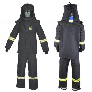 TCG 100 Cal Arc Flash Suit Set w/ LED and Vent