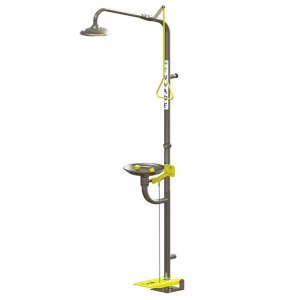 SHOWER W HAND/FOOT OPERATED EYEWASH