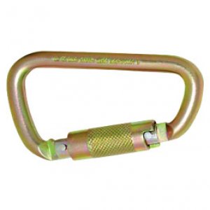 STEEL SCREW LOCKING KARABINER