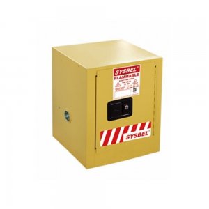 4 GAL 1 DR, FLAMMABLE CABINET