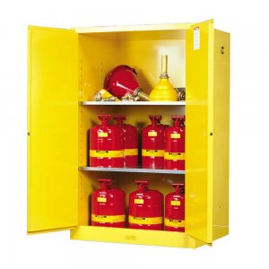 90 GAL 2 DR FLAMMABLE SAFETY CABINET