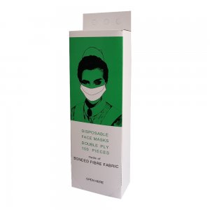 TWO PLY PLEAT NURSE MASK