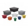 40MM Handrail Tube End Cap Plastic Handrail Post End Caps