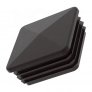 40MM Handrail Tube End Cap Plastic Handrail Post End Caps
