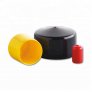 Black Vinyl End Cap Wire Cable Tube Pipe Cover Protector RVC Series