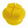 G3/8 G1/2 G3/4 G1 Male Threaded Nylon End Cap Plug Pipe Fittings BSP Water Tubing Stopper Prevent Leakage Choke Plug