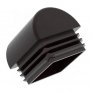 Plastic Domed Ribbed Square Plug Tube Pipe