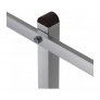 Plastic Domed Ribbed Square Plug Tube Pipe