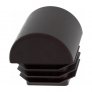 Plastic Domed Ribbed Square Plug Tube Pipe