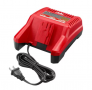 Milwaukee Battery Charger for all M28, 28V LithiumIon Battery. Charge time : 1 Hr. 120VAC Input. 28VDC Output.