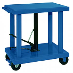 Wesco Heavy Duty Lift Table., c/w 24″ x 36″ Table Top. Capacity : 4000 lbs.