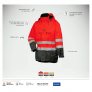 Helly Hansen Ludvika Parka Hi-Viz Jacket protects against the elements whilst keeping the wearer safe & visible