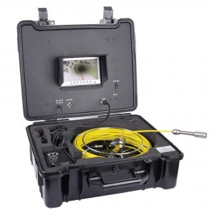 Long Bore Inspection Camera System, features wide angle, 135 Degree, High resolution viewing up to 10 meters. 20m fiberglass rod cable with 23mm Ccamera len with s/steel reel. (30 & 40m Cable is also available.)