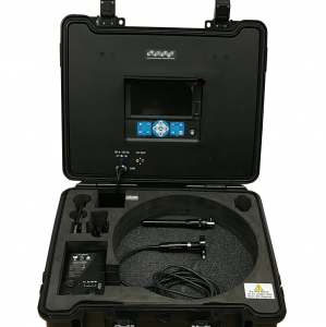 Long Bore Inspection Camera System, features wide angle, 135 Degree, High resolution viewing up to 10 meters. 20m fiberglass rod cable with 23mm Ccamera len with s/steel reel. (30 & 40m Cable is also available.) (Copy)