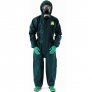 MICROCHEM Hazmat High Performance Protection, against chemical warfare agents. Unique multi-layered chemical barrier fabric with Type 3/4/5 protection is renowned for its lightweight yet robust textile feel with exceptional barrier to organic & inorg