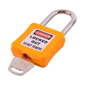 LM-ULPP-RS-Y Ultimate Lockout Padlock Premium, 38mm Shackle, Keyed Different. Colour : Yellow