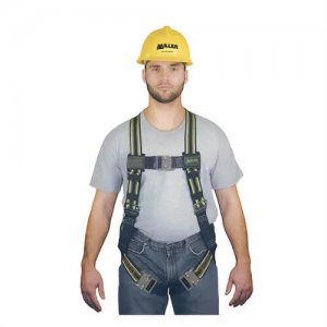Miller Duraflex Ultra Stretchable Harness offers unsurpassable comfort, conforming to the shape of the wearer. Friction front buckle. Quick connect chest & legs straps. Back D-Ring. 400 lbs Load Capacity.