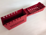 Portable Group Lockout Boxes Accommodates up to 12 padlocks maximum. Colour : Red. Dim.: 6″ x 9.25″ x 3.75″