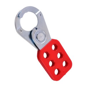 Safety Lockout Hasp, Steel, 25mm Opening 6-Padlocks, 62mm x 130mm LM-H-25