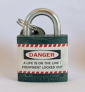 ULPP-SS-G Ultimate Padlock, c/w Short S/Steel Shackle, 3/4″. Brass Body & Epoxy Painted. Keyed Different. Includes 3 keys. Colour : Green
