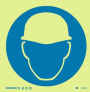 5642 Hard hat symbol, HARD HAT, 6″ x 6″ 5642JJPR