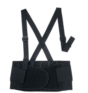 Condor Back Support . Incl. Suspenders. Double Hook & Loop. 9 3/8″ 3RUZ4 Black