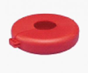 LM-GLV-3 Gate Valve Lockout Ø 5″ to Ø6 1/2″. Red
